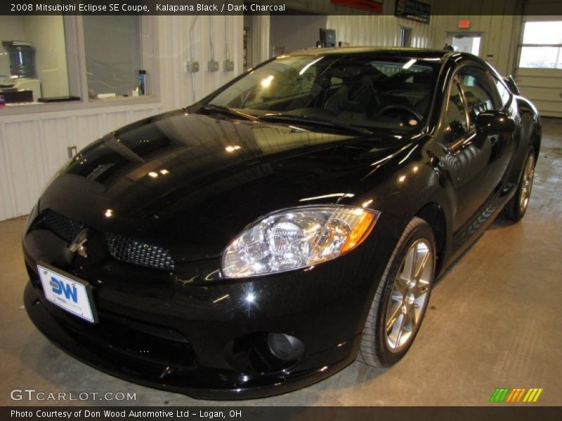 Kalapana Black / Dark Charcoal 2008 Mitsubishi Eclipse SE Coupe