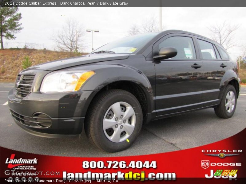Dark Charcoal Pearl / Dark Slate Gray 2011 Dodge Caliber Express