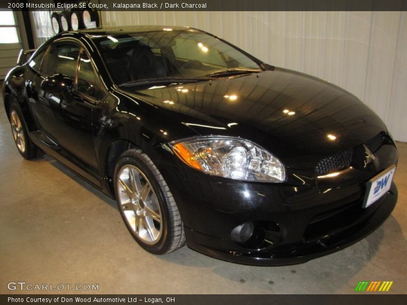 Kalapana Black / Dark Charcoal 2008 Mitsubishi Eclipse SE Coupe