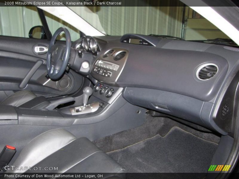  2008 Eclipse SE Coupe Dark Charcoal Interior