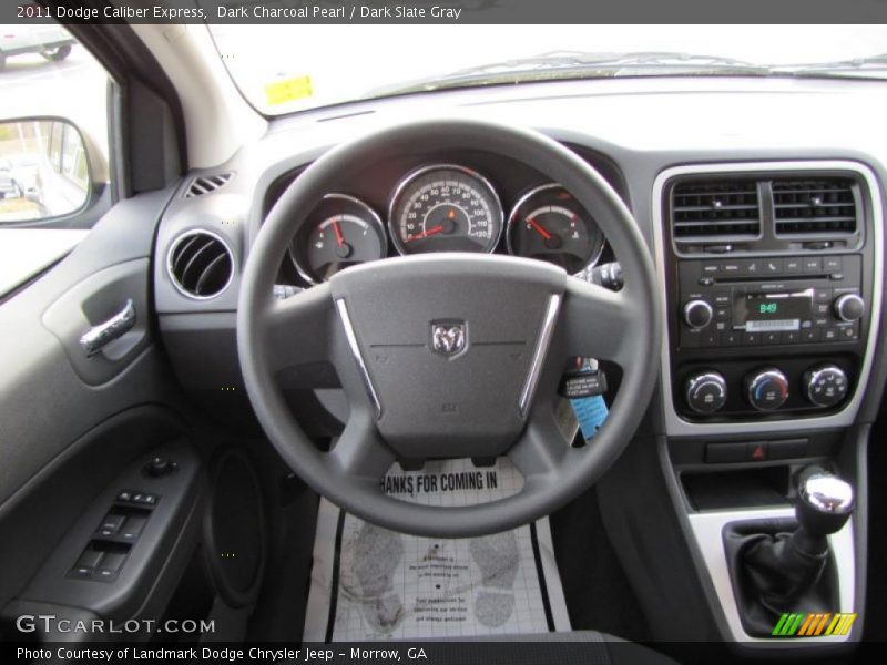 Dashboard of 2011 Caliber Express