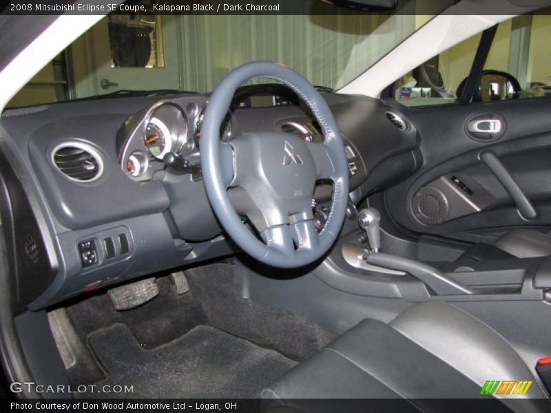  2008 Eclipse SE Coupe Dark Charcoal Interior