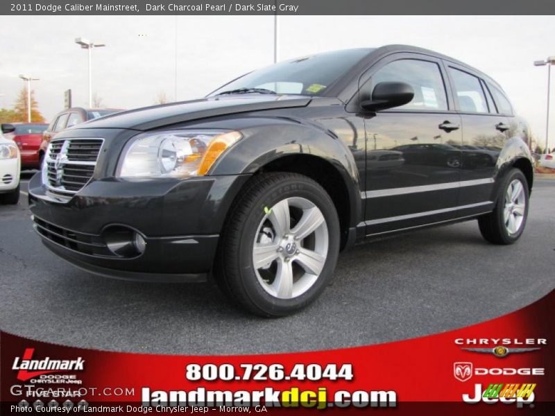Dark Charcoal Pearl / Dark Slate Gray 2011 Dodge Caliber Mainstreet