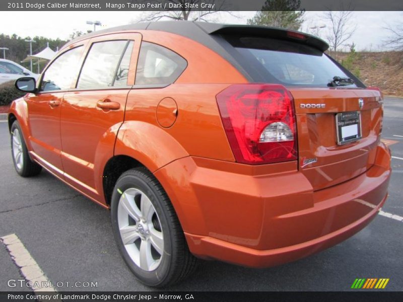 Mango Tango Pearl / Dark Slate Gray 2011 Dodge Caliber Mainstreet