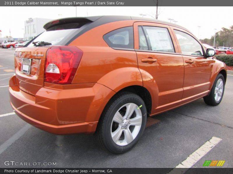 Mango Tango Pearl / Dark Slate Gray 2011 Dodge Caliber Mainstreet