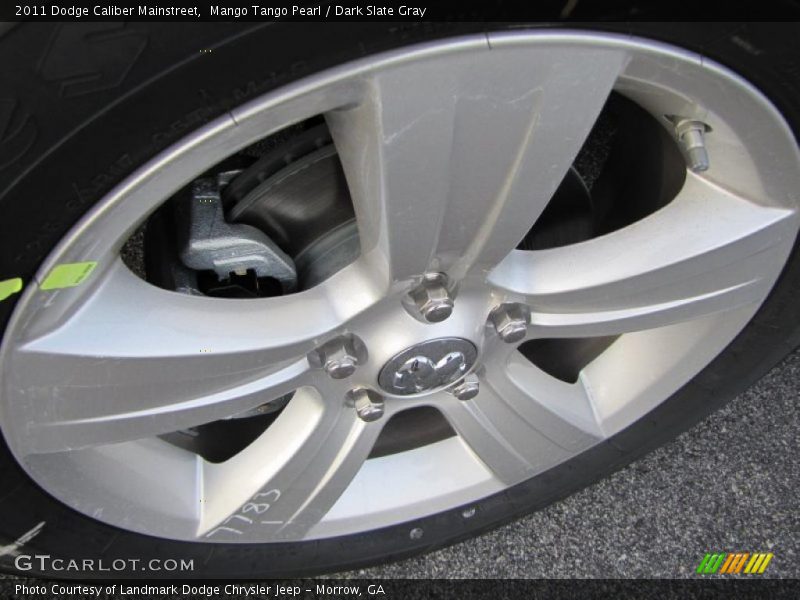Mango Tango Pearl / Dark Slate Gray 2011 Dodge Caliber Mainstreet