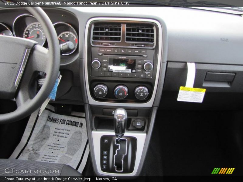 Mango Tango Pearl / Dark Slate Gray 2011 Dodge Caliber Mainstreet