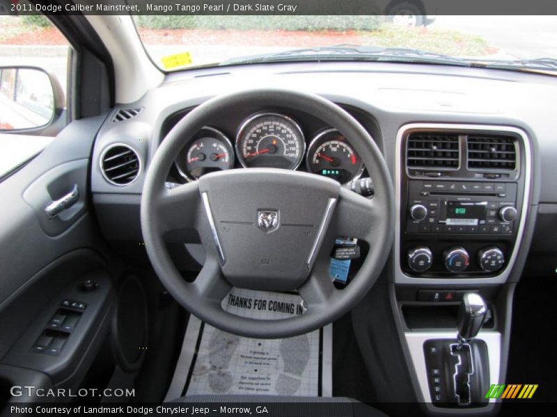 Mango Tango Pearl / Dark Slate Gray 2011 Dodge Caliber Mainstreet