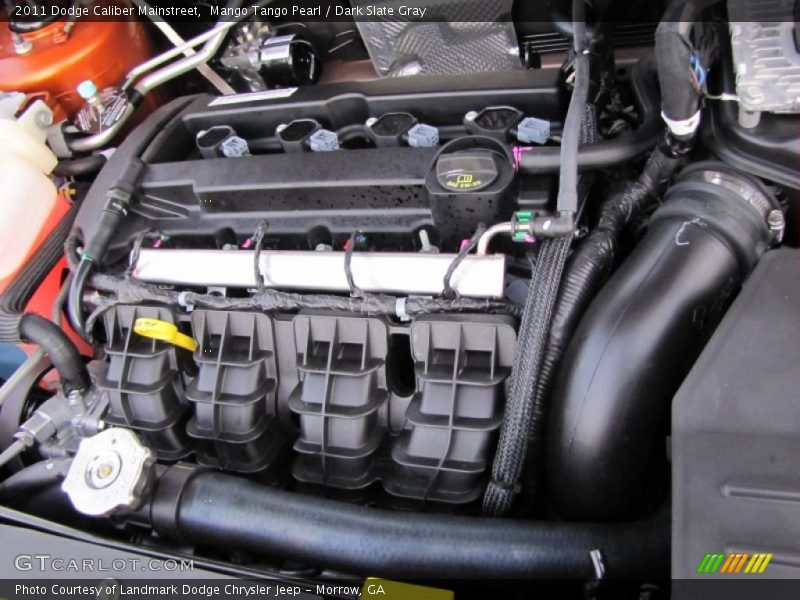 Mango Tango Pearl / Dark Slate Gray 2011 Dodge Caliber Mainstreet