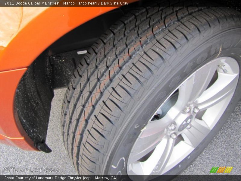 Mango Tango Pearl / Dark Slate Gray 2011 Dodge Caliber Mainstreet