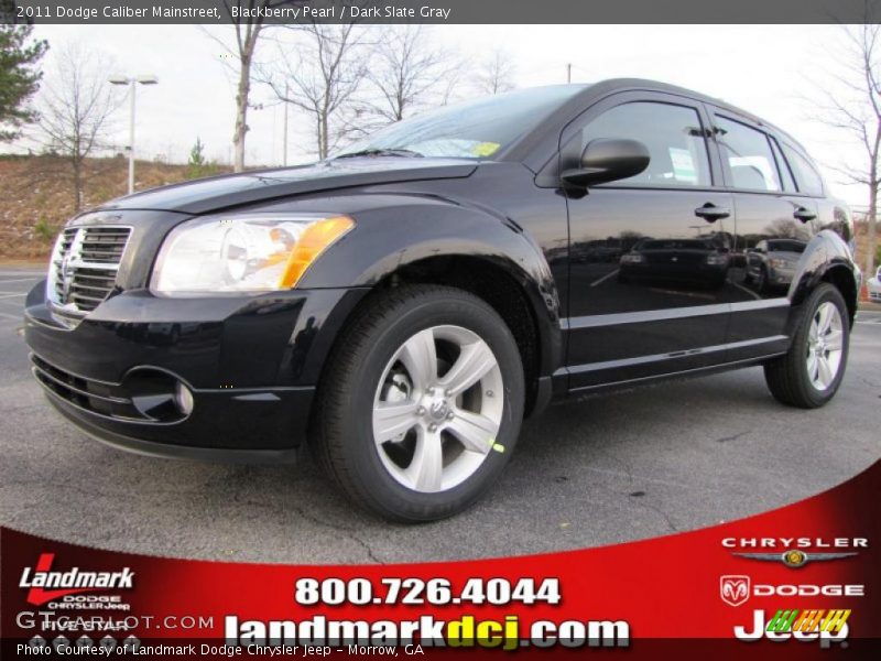 Blackberry Pearl / Dark Slate Gray 2011 Dodge Caliber Mainstreet