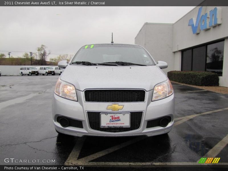 Ice Silver Metallic / Charcoal 2011 Chevrolet Aveo Aveo5 LT