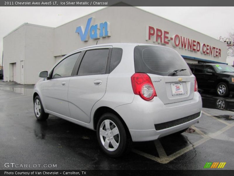 Ice Silver Metallic / Charcoal 2011 Chevrolet Aveo Aveo5 LT