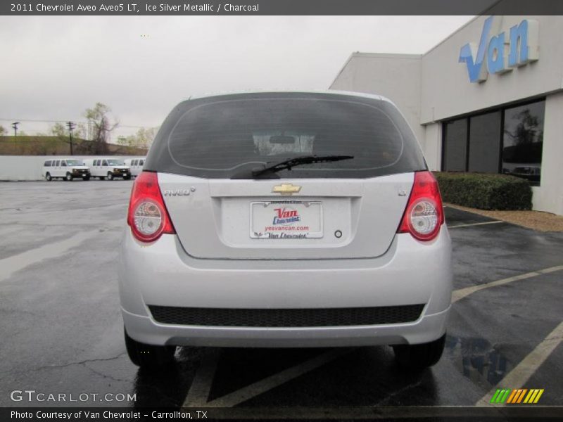 Ice Silver Metallic / Charcoal 2011 Chevrolet Aveo Aveo5 LT