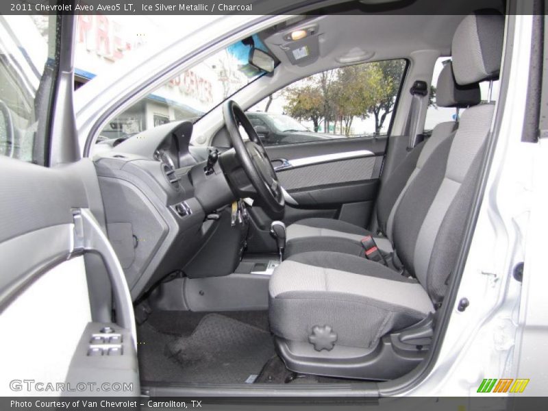 Ice Silver Metallic / Charcoal 2011 Chevrolet Aveo Aveo5 LT