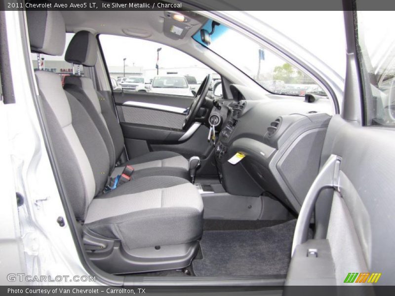  2011 Aveo Aveo5 LT Charcoal Interior