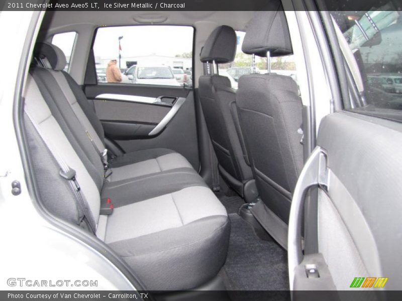 Ice Silver Metallic / Charcoal 2011 Chevrolet Aveo Aveo5 LT