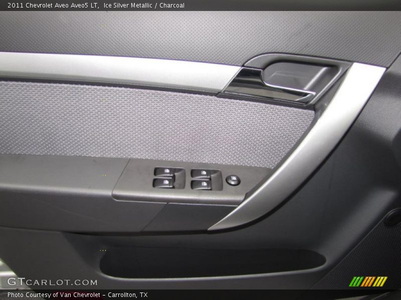 Ice Silver Metallic / Charcoal 2011 Chevrolet Aveo Aveo5 LT