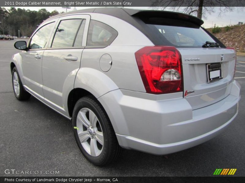 Bright Silver Metallic / Dark Slate Gray 2011 Dodge Caliber Mainstreet