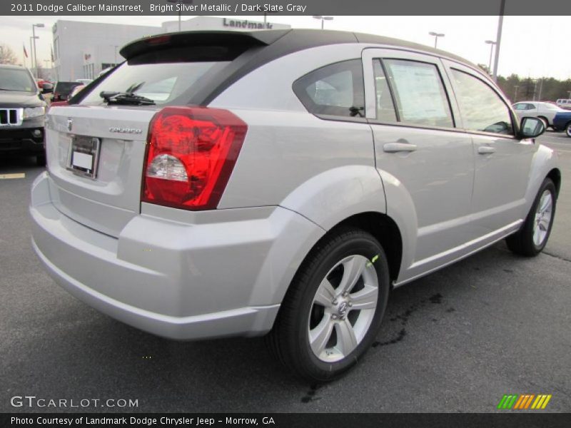Bright Silver Metallic / Dark Slate Gray 2011 Dodge Caliber Mainstreet