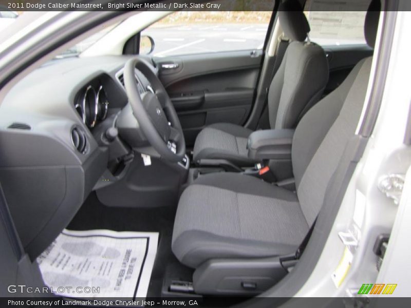 Bright Silver Metallic / Dark Slate Gray 2011 Dodge Caliber Mainstreet