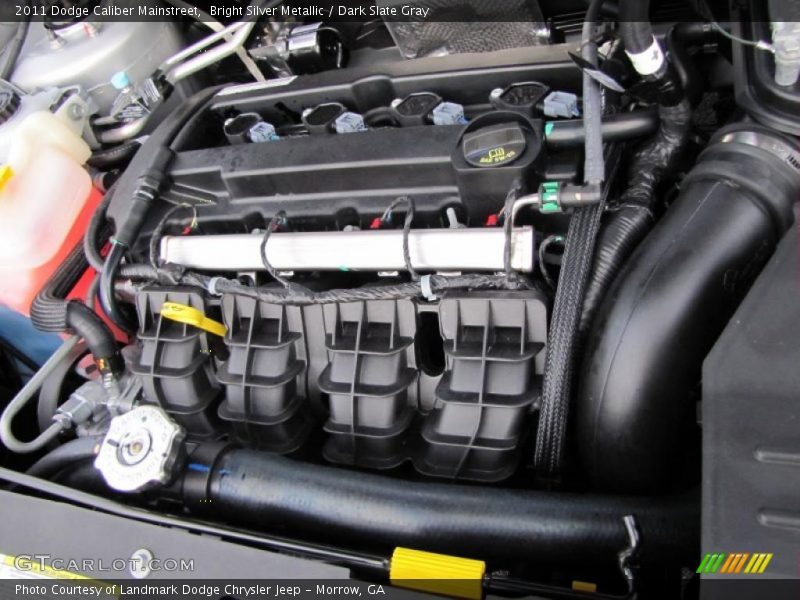 Bright Silver Metallic / Dark Slate Gray 2011 Dodge Caliber Mainstreet