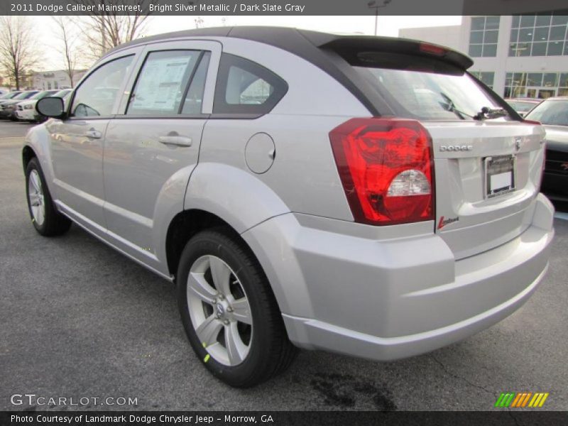 Bright Silver Metallic / Dark Slate Gray 2011 Dodge Caliber Mainstreet