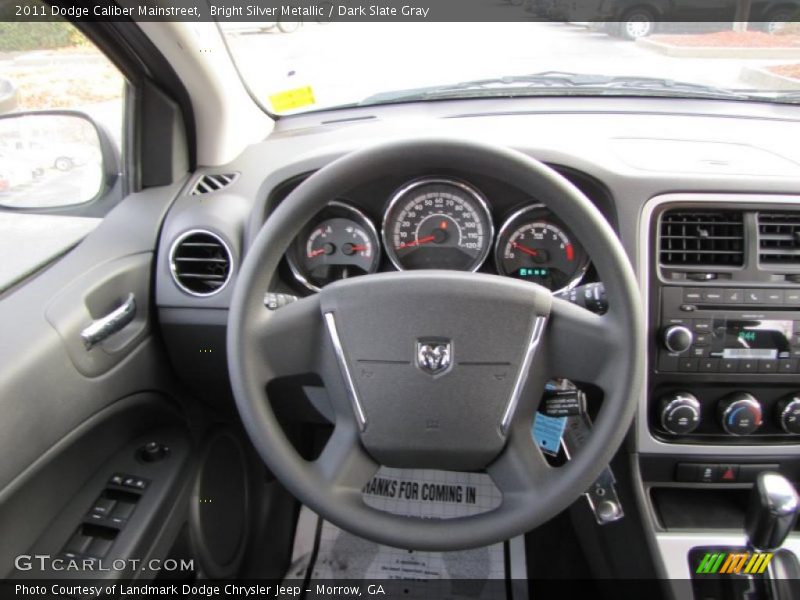 Bright Silver Metallic / Dark Slate Gray 2011 Dodge Caliber Mainstreet