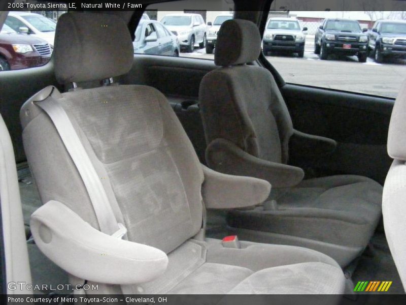 Natural White / Fawn 2008 Toyota Sienna LE