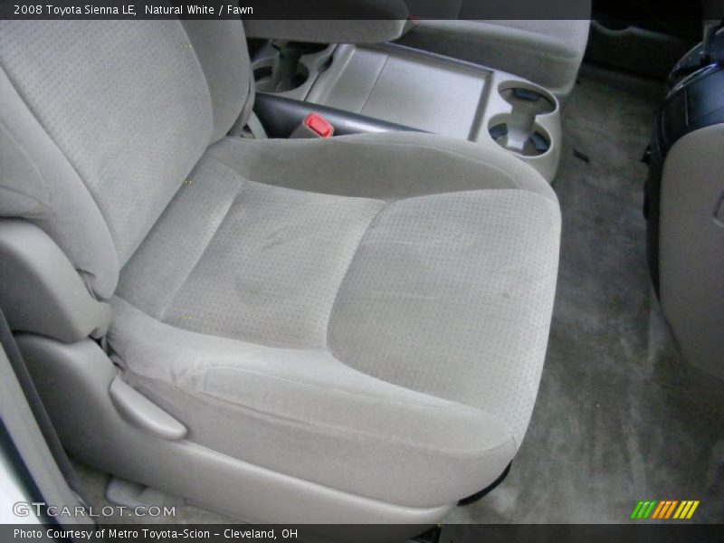 Natural White / Fawn 2008 Toyota Sienna LE