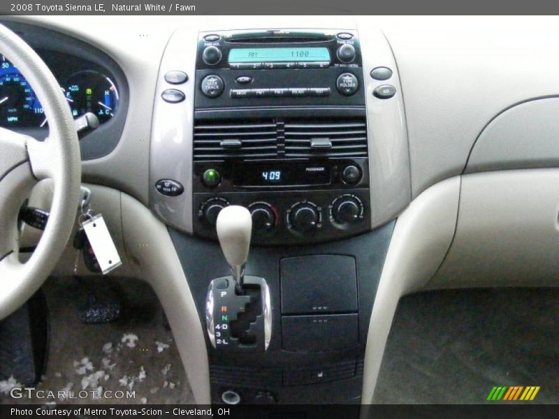 Natural White / Fawn 2008 Toyota Sienna LE