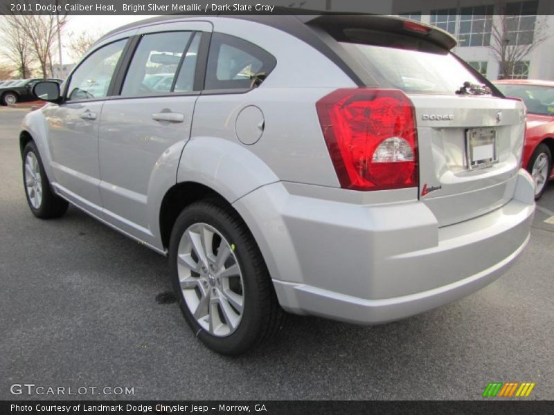 Bright Silver Metallic / Dark Slate Gray 2011 Dodge Caliber Heat
