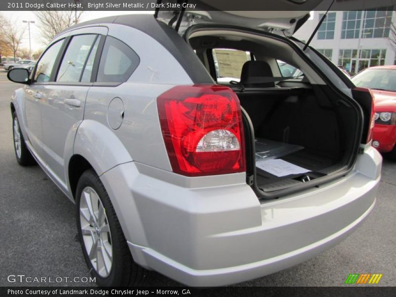 Bright Silver Metallic / Dark Slate Gray 2011 Dodge Caliber Heat
