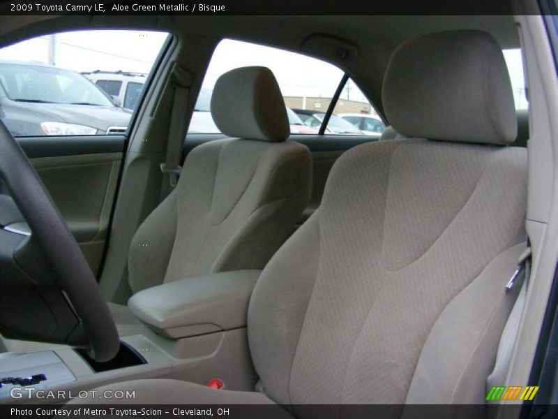 Aloe Green Metallic / Bisque 2009 Toyota Camry LE