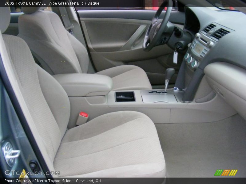 Aloe Green Metallic / Bisque 2009 Toyota Camry LE