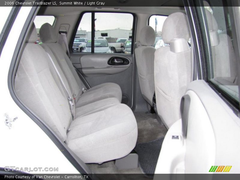 Summit White / Light Gray 2006 Chevrolet TrailBlazer LS