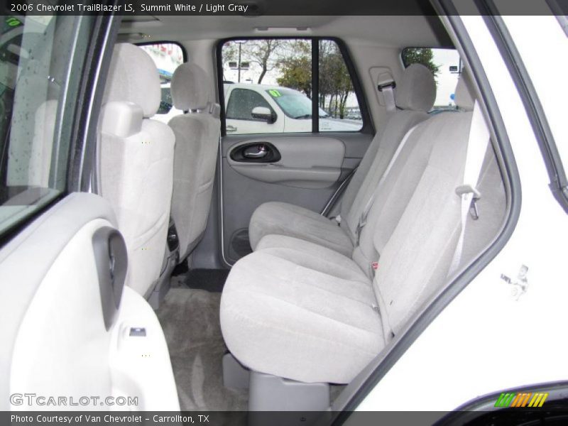 Summit White / Light Gray 2006 Chevrolet TrailBlazer LS