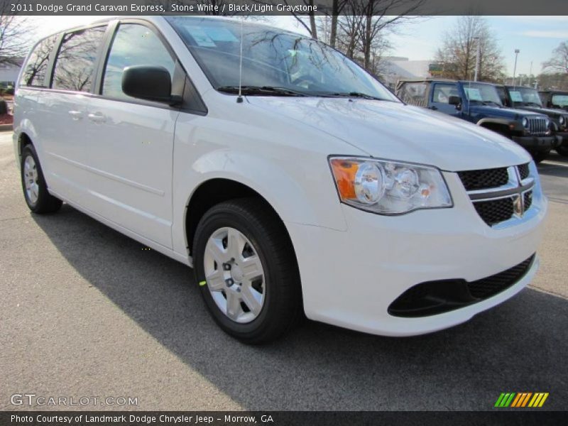 Front 3/4 View of 2011 Grand Caravan Express