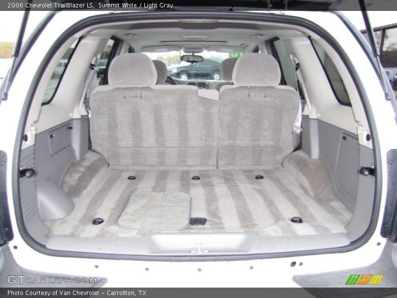 Summit White / Light Gray 2006 Chevrolet TrailBlazer LS