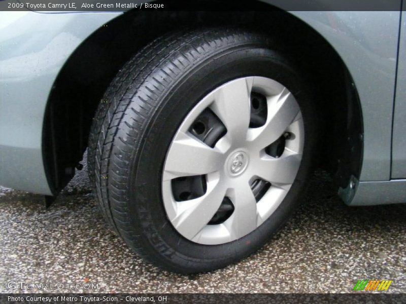 Aloe Green Metallic / Bisque 2009 Toyota Camry LE
