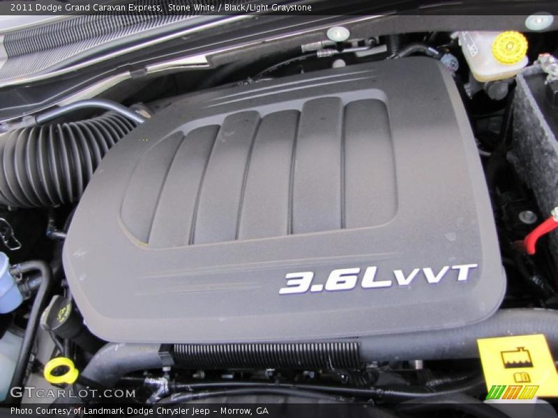  2011 Grand Caravan Express Engine - 3.6 Liter DOHC 24-Valve VVT Pentastar V6
