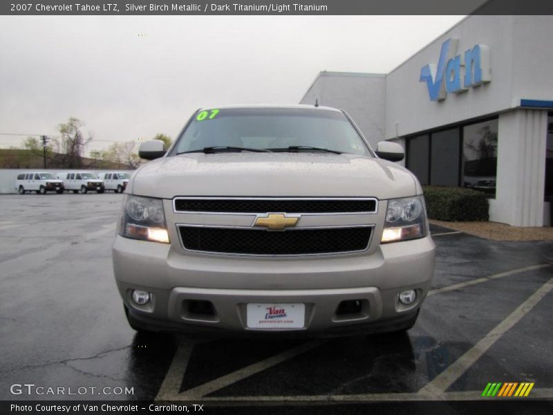 Silver Birch Metallic / Dark Titanium/Light Titanium 2007 Chevrolet Tahoe LTZ