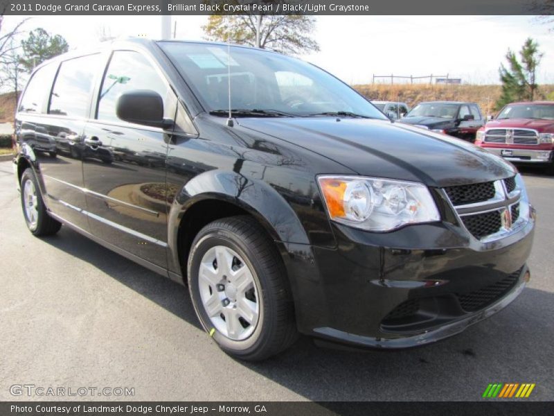 Front 3/4 View of 2011 Grand Caravan Express
