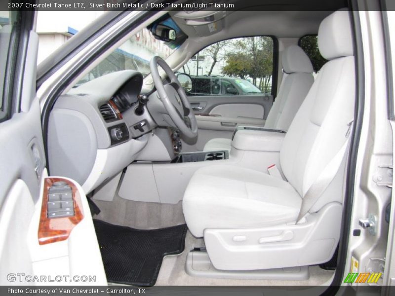 Silver Birch Metallic / Dark Titanium/Light Titanium 2007 Chevrolet Tahoe LTZ