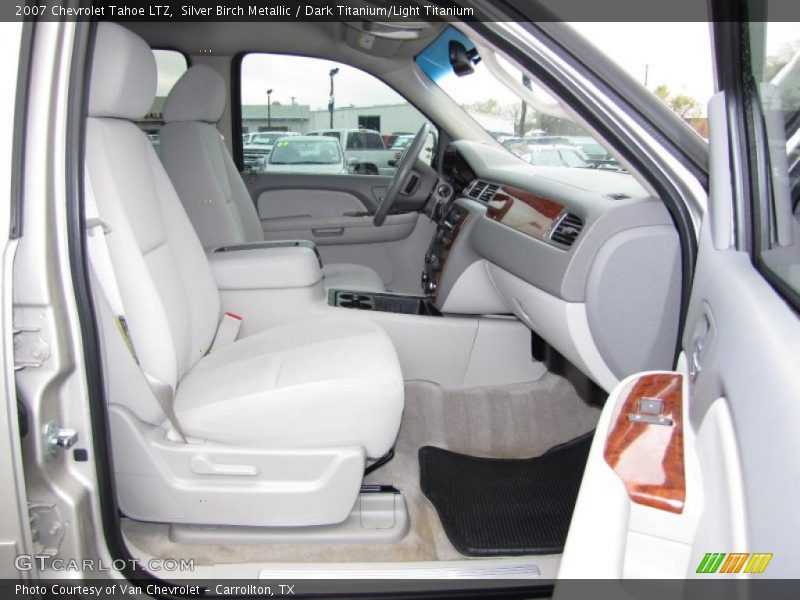 Silver Birch Metallic / Dark Titanium/Light Titanium 2007 Chevrolet Tahoe LTZ