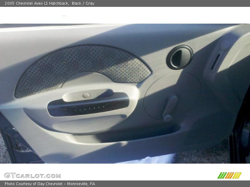 Black / Gray 2005 Chevrolet Aveo LS Hatchback
