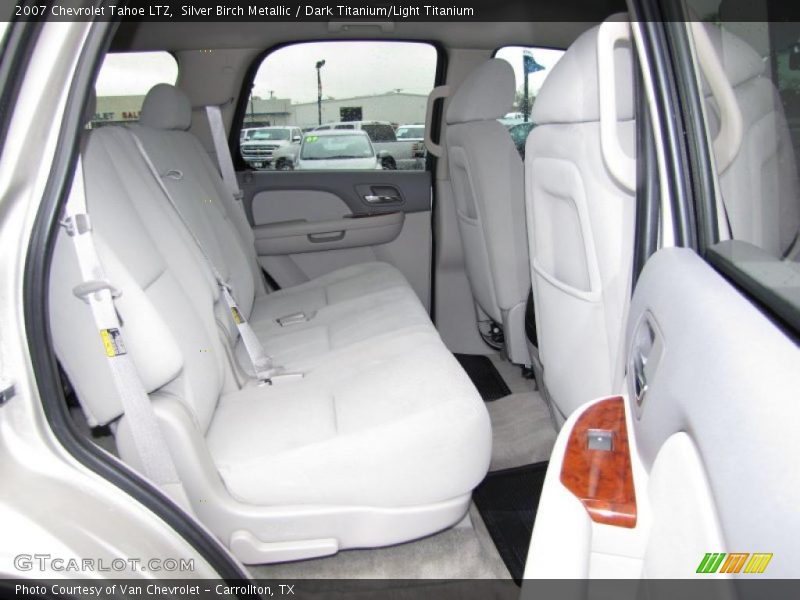 Silver Birch Metallic / Dark Titanium/Light Titanium 2007 Chevrolet Tahoe LTZ