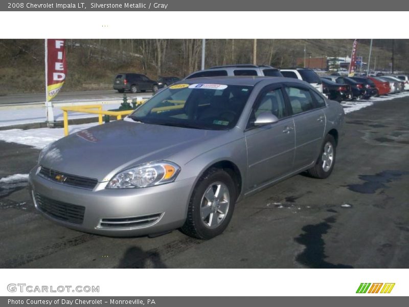 Silverstone Metallic / Gray 2008 Chevrolet Impala LT