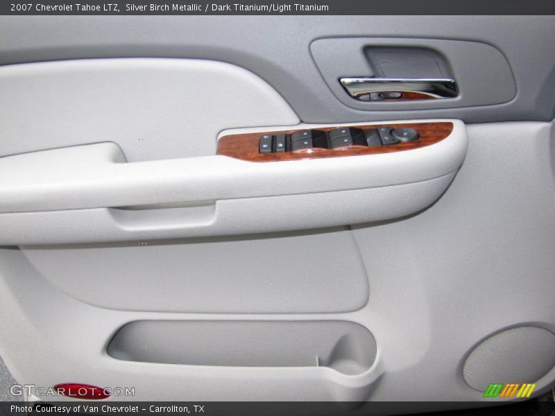 Silver Birch Metallic / Dark Titanium/Light Titanium 2007 Chevrolet Tahoe LTZ