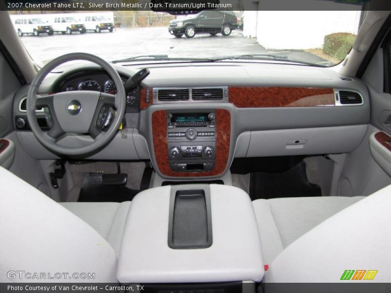 Silver Birch Metallic / Dark Titanium/Light Titanium 2007 Chevrolet Tahoe LTZ